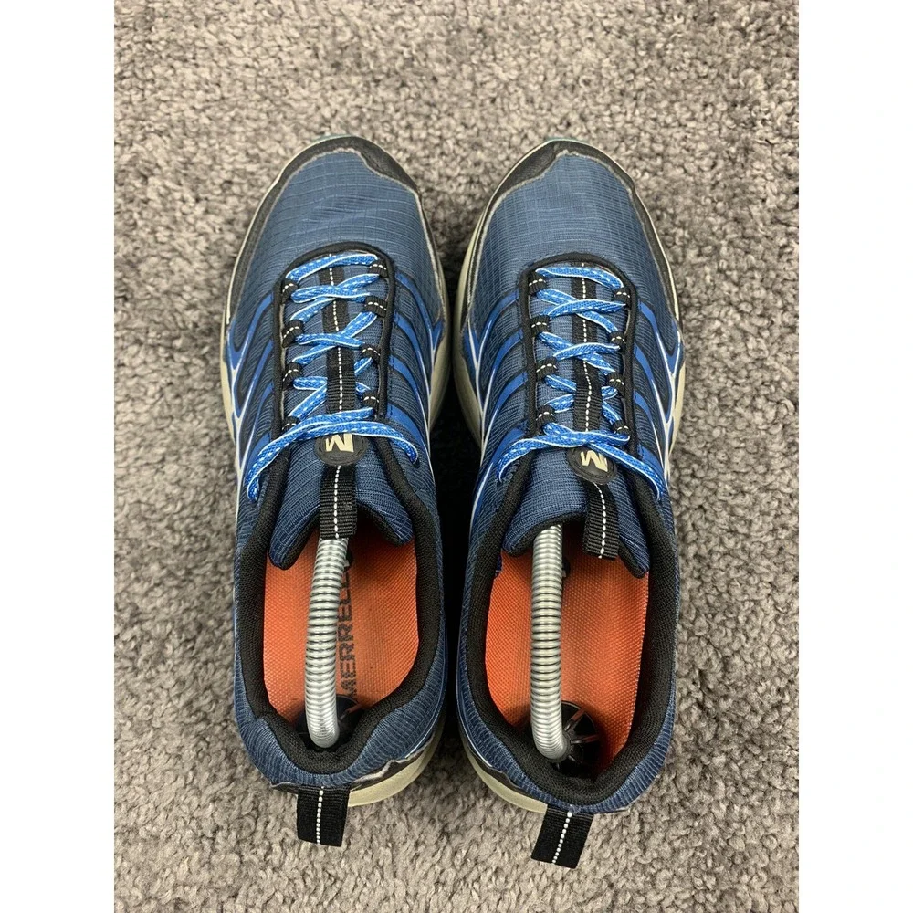 Merrell Men's Blue Wing Athletic Shoes SZ 9 Air Cushion Blue